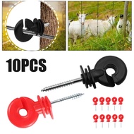 10 Pcs Electric Fence Insulator Electric Fence InsulatorRing Electric Fence Insulator Electric Fence