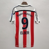 Champions League Version 00-01 Bayern Away Jersey Classic Retro No. 10 Mateus No. 9 Elber Football S
