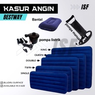 Bestway Bed Pump Single Twin Double Queen King SIZE Air Mattress