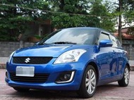 2015   Suzuki  Swift 1.5 藍#可全額貸 #超額貸 #車換車結清 #強力過件99%