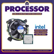 Processor INTEL Core i3 8100 3.6 GHz socket 1151 + Fan