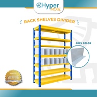 HYPERMORE Rack Shelves Divider Boltless Rack Divider Storage Rack Organizer Steel Plate Shelf Separa