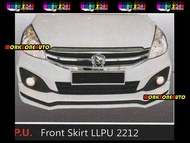LLPU2212 Proton Ertiga PU Front Skirt (Sportivo) Body kit Bodykit