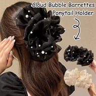 1/2Pcs Mesh Bow Banana Clips - French Bowknot Hair Clip - Fashion Hair Accessories - INS Style Hairp