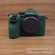 Serasi dengan Sarung Kamera Sony ILCE-7M4 A7M4 Sarung Silikon Tekstur Laici SONY α7 IV Sarung Pelind