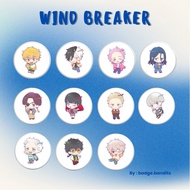 [badge.bandits] Pin Bross Pin 44mm & 32mm Win Breaker / Badge 44mm & 32mm Wind Breaker / Pin Button 