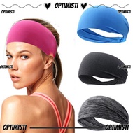 OPTIMISTI8E Sport Sweatband High quality Outdoor Gym Accessories Men/Women Fitness Bandage