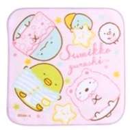 角落小顆伴 - 日本版角落生物毛巾Sleeping Party 角落小夥伴毛巾Sumikko gurashi小毛巾 21cm x 21cm 角落生物手帕 平行進口
