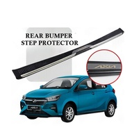 Rear Bumper Guard / REAR BUMPER STEP PROTECTOR PERODUA AXIA 2023