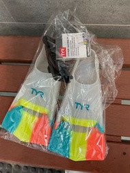 TYR 游泳訓練 蛙鞋 S碼 37-38號