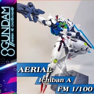 FM 1/100 Aerial Assembly Model - Ichiban Kuji Prize A [Solid Clear] (free water decal)