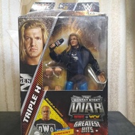 【Ready Stock】wwe action figure toys belt elite ultimate editionMattel WWE Ring Wrestler Super Action