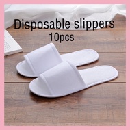 (10pairs) Disposable Slippers For Hotel And Beauty Salon Non-Slip Slippers