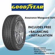 Goodyear Assurance MaxGuard SUV 16 17 18 19 inch Tyre Tayar Tire (Free Installation/ Delivery)