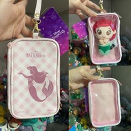 (痛包/八達通卡包)日本迪士尼絕版小美人魚小魚仙Ariel小胖愛麗兒公主艾瑞克王子。Alice史迪仔 Tinker Bell小仙子小叮噹愛麗絲夢遊仙境公主disneystore 代購Disney日本東