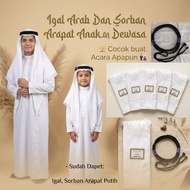 Arab Turban Igal Arab Turban Igal Adult and ChildTALI Hajj and Umrah Equipment Hiban