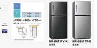 國際全新冰箱650L(有2種顏色)