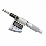 [lzdjlmy2ua] Electronic Digital Micrometer Head 0-25mm IP65 Waterproof Metal Caliper Precision Measu