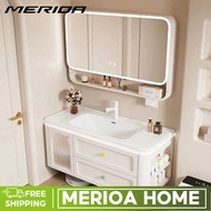 Bathroom Cabinet New Dopamine Style Solid Wood Side Cabinet Smart Bathroom Cabinet Toilet Ceramic In