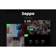 Seppo Corporate One Page HTML Website Template