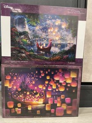 全新 長髮公主拼圖 砌圖 1000塊 日版Disney 長髮公主Rapunzel 1000塊 Puzzle 天燈 油畫砌圖 拼圖 迪士尼 魔髮奇緣Rapunzel 樂佩公主
