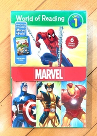 World of Reading Level 1 Marvel