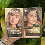 Paket Implora Pewarna Rambut Ash Grey 11 + Dark Brown 03