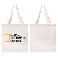 American NATIONAL GEOGRAPHIC Outdoor Channel Shopping Bag Canvas Bag NATIONAL GEOGRAPHIC Merchandise