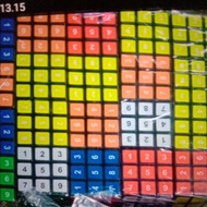 RUBIK KECIl children's toys per 1 pack (Contents 12 pcs) size 3x3 Rubik Cube 3x3 Rubik Cube