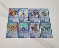 04主角卡4對 平賣舊版數碼暴龍卡/咭/digimon card TCG bo-911,129t,130t,131t,132t st-760,777,843