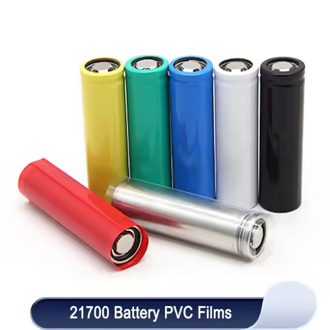 21700 Battery Film PVC Heat Shrink Tube 78x36mm Precut Shrinkable Sleeve Tubing Protect Pipe Cover f