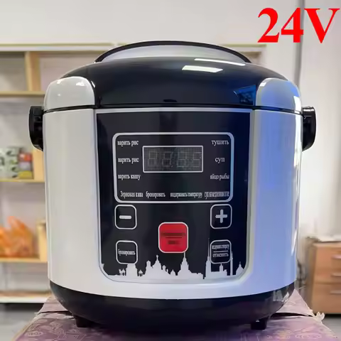 New Car Rice Cooker 24V Large Truck 12V Small Car Electrical Appliances Mini Small Rice Cooker Car R