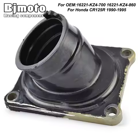 Carb Holder Intake Manifold Boots For Honda CR125R CR 125 R 1990-1995 16221-KZ4-700 16221-KZ4-860