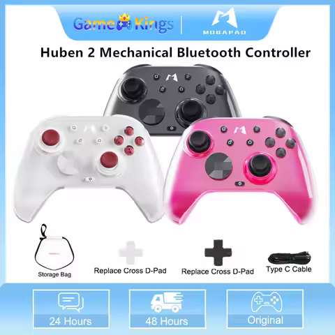 MOBAPAD Huben 2 Mechanical Bluetooth Controller For Nintendo Switch NS Switch 2 PC Android iOS Steam