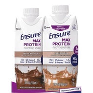 【Hot Sale】ENSURE Max Protein Nutrition Shake (330ml) Cafe Mocha/Milk Chocolate