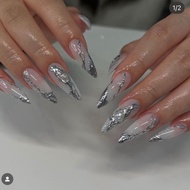 [88Nailbox] Mirror rice watercolor Nailbox