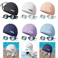 tachiuwa Swim Goggles & Swim Cap Set Eyewear Comfortable Lightweight Swimming Goggles