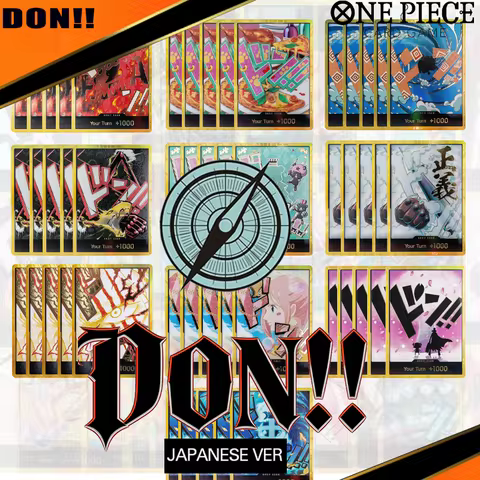 Diy One Piece Premium Booster 2 Gold Don!! Card Shanks Monkey D Dragon Sugar Shirahoshi Jinbe Jewelr