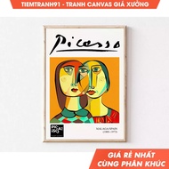 Wall paintings, Picasso, Large Art, Eclectic Wall Art, Maximalist Decor, Funky Home Decor, Apartment