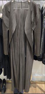 三宅一生 Pleats Please 褶皺長外套