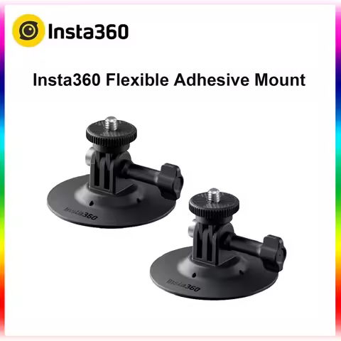 Insta360 X5 Flexible Adhesive Mount Strong 3M Base For Helmet Flat Surface Insta360 X4 Air X3 GO Ult