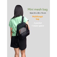 AVRIE Women's mesh backpack | Mesh Bag Mesh Bag