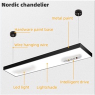 LED Square Tube Long Strip Light, Classroom Light, Gym Light, Supermarket Light, Office Long Strip P