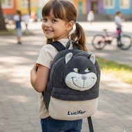 Cat Lucifer Backpack/ Bagpack for Elementary and Middle School Children/ Character Bag
