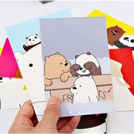 [Local SG] We Bare Bears Mini Notebook | Small Book | Goody Bag | Children Books