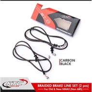 Ktc racing nmax 155 non abs brake hose set nmax ktc racing non abs brake hose