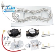 Dryer Heating Element Kit Fit or Bravos MED5630HC1 MED5630HC2 MED5630HW1 MED5630HW0 MED5630HW2 MED35