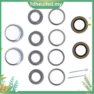 L44649 for 1-1/16 Inch Straight Axle Trailer Bearing Kit- 2 Set Low Noise Replacement for Boat Trail