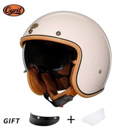 3/4 Open Face Half Motorcycle Lightweight Helmet DOT Approved CYRIL B206 capacetes para moto