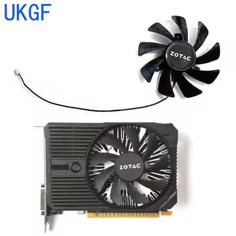 GA92S2U 85MM 2PIN GTX 1050 MINI Cooler fan Replace for ZOTAC GeForce GTX 1050 Mini 2GB GeForce GTX 1